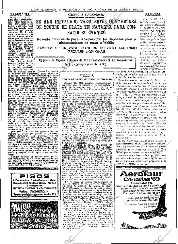 ABC MADRID 27-08-1969 página 34
