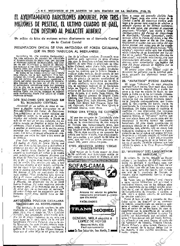 ABC MADRID 27-08-1969 página 35