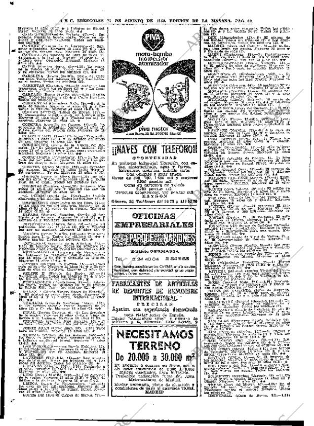 ABC MADRID 27-08-1969 página 60