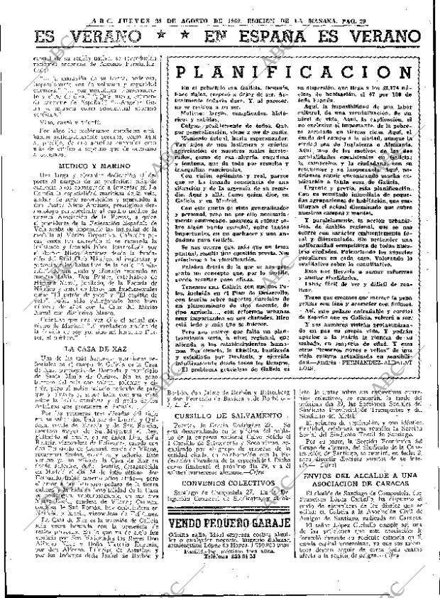 ABC MADRID 28-08-1969 página 29