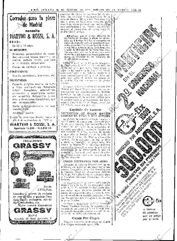 ABC MADRID 28-08-1969 página 34