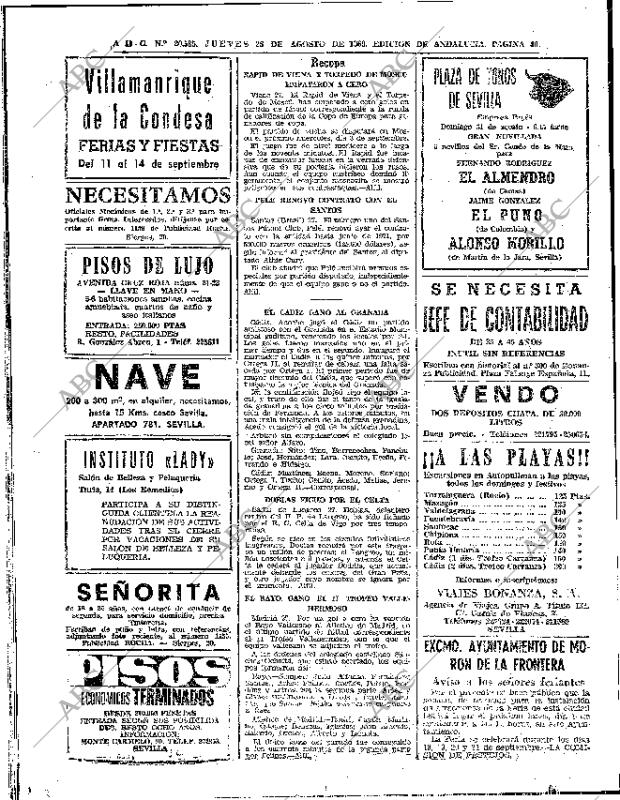 ABC SEVILLA 28-08-1969 página 40