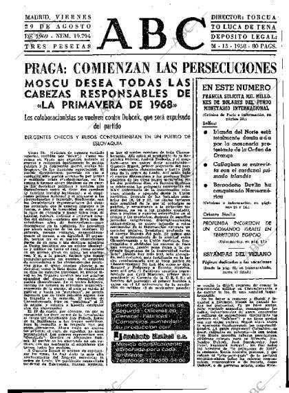 ABC MADRID 29-08-1969