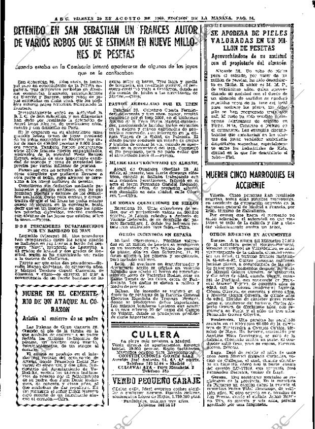 ABC MADRID 29-08-1969 página 24