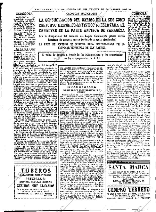 ABC MADRID 30-08-1969 página 29