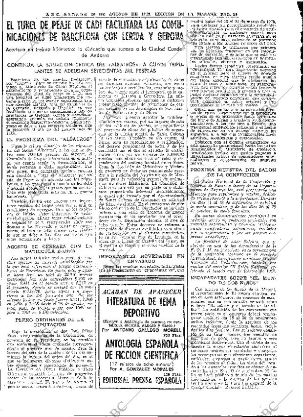 ABC MADRID 30-08-1969 página 34