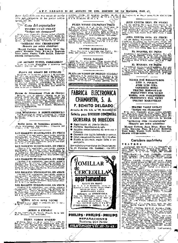 ABC MADRID 30-08-1969 página 53