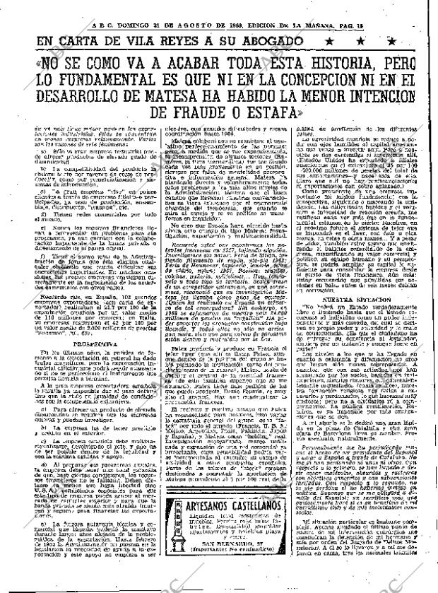 ABC MADRID 31-08-1969 página 19