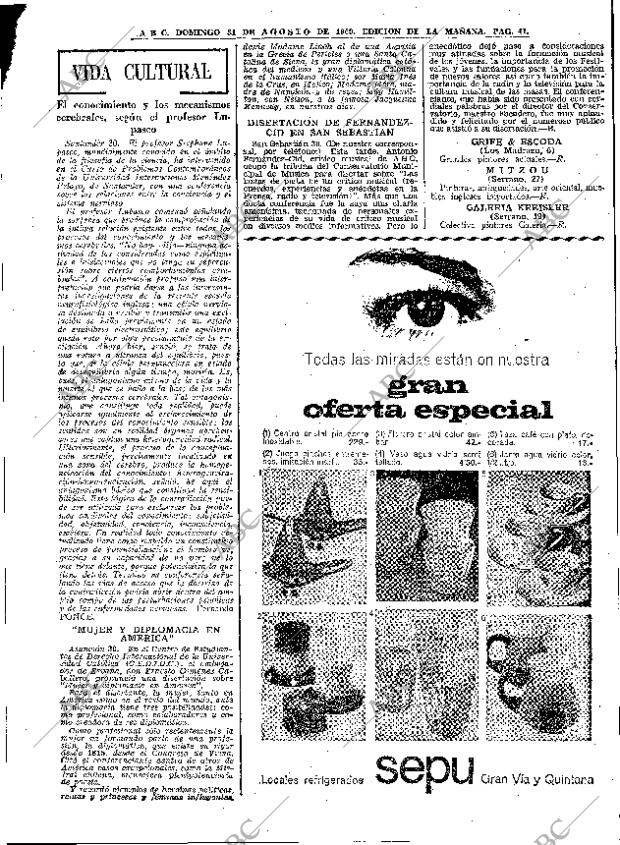 ABC MADRID 31-08-1969 página 41