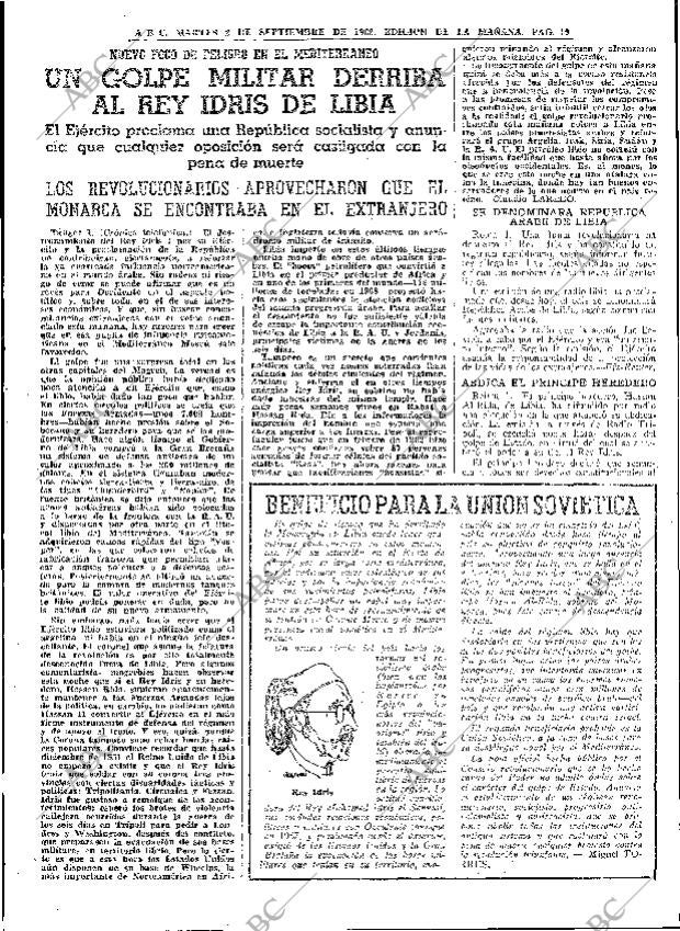 ABC MADRID 02-09-1969 página 19