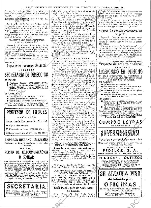 ABC MADRID 02-09-1969 página 20