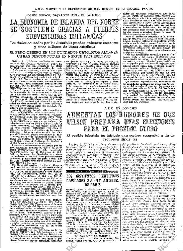 ABC MADRID 02-09-1969 página 25