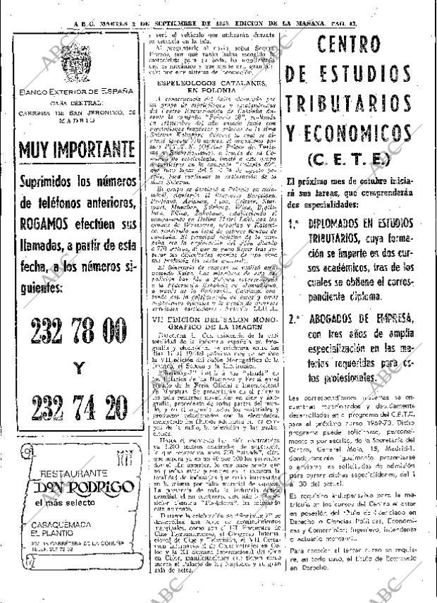 ABC MADRID 02-09-1969 página 42