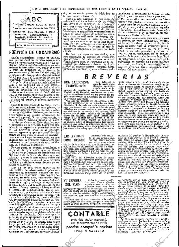ABC MADRID 03-09-1969 página 14