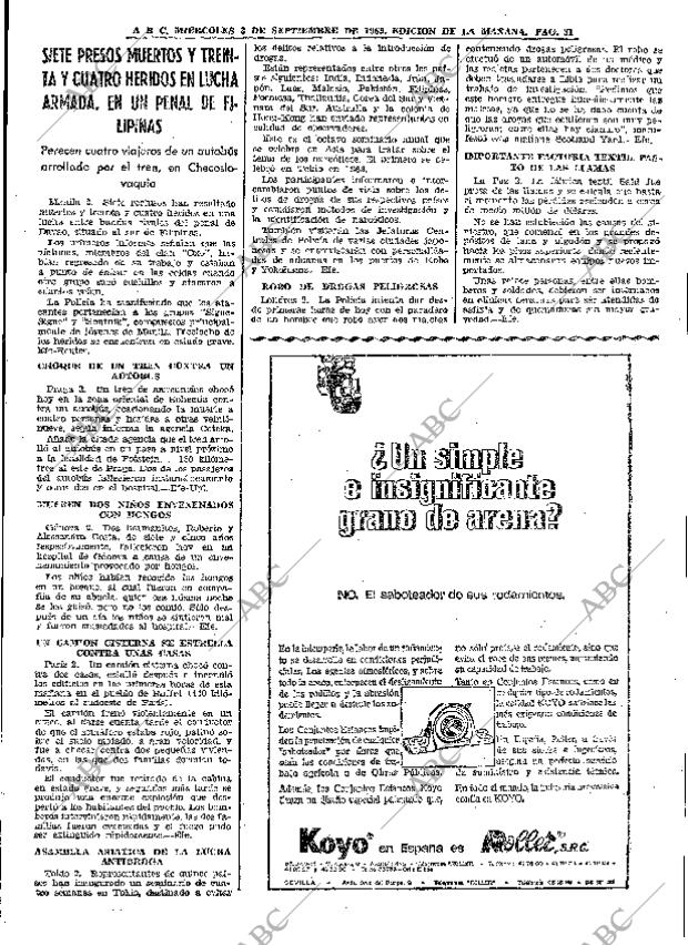 ABC MADRID 03-09-1969 página 31