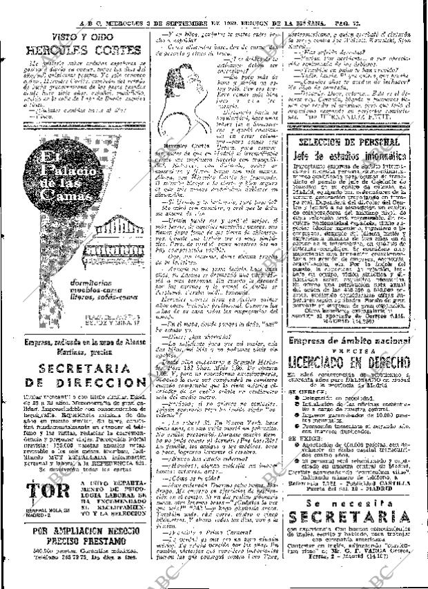 ABC MADRID 03-09-1969 página 56