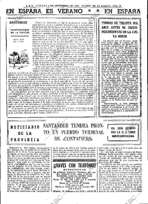 ABC MADRID 04-09-1969 página 32