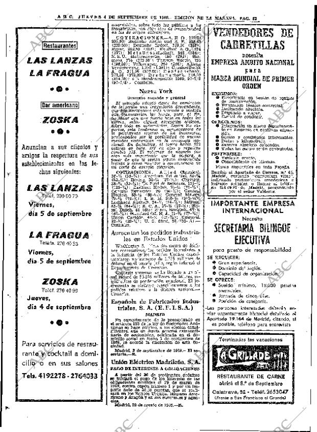 ABC MADRID 04-09-1969 página 52