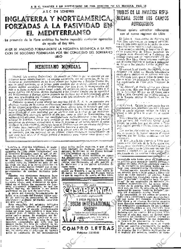 ABC MADRID 05-09-1969 página 15