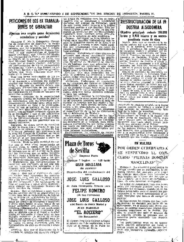 ABC SEVILLA 06-09-1969 página 21