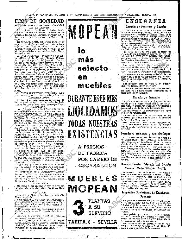 ABC SEVILLA 06-09-1969 página 32