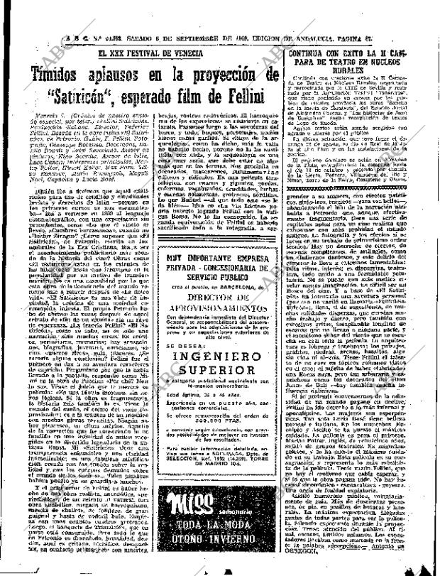 ABC SEVILLA 06-09-1969 página 47