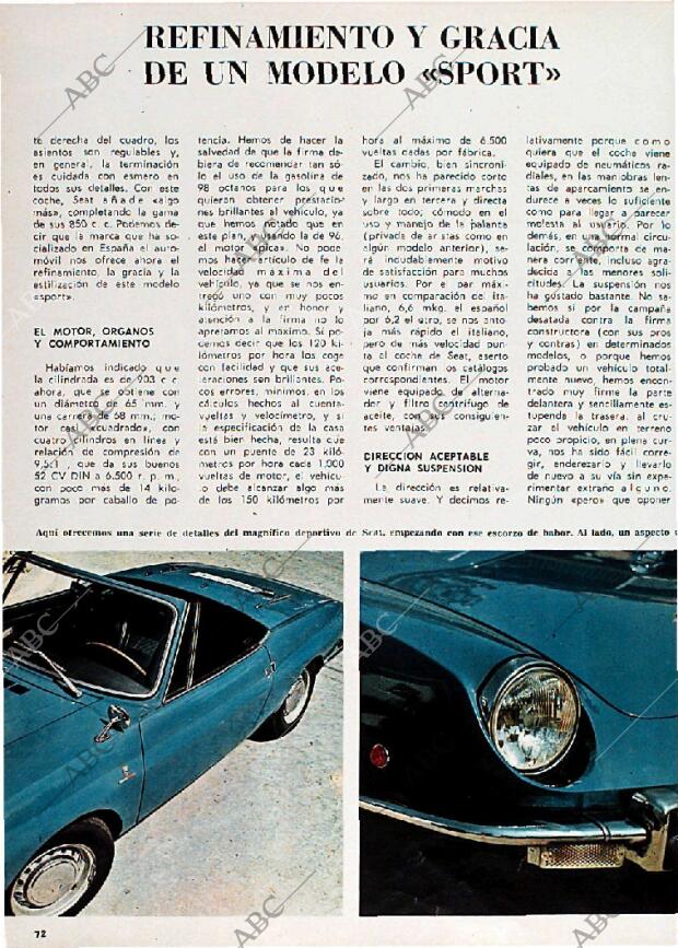 BLANCO Y NEGRO MADRID 06-09-1969 página 72