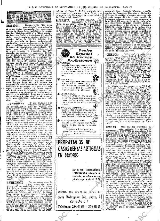 ABC MADRID 07-09-1969 página 62