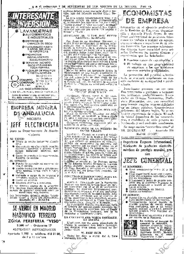 ABC MADRID 07-09-1969 página 64
