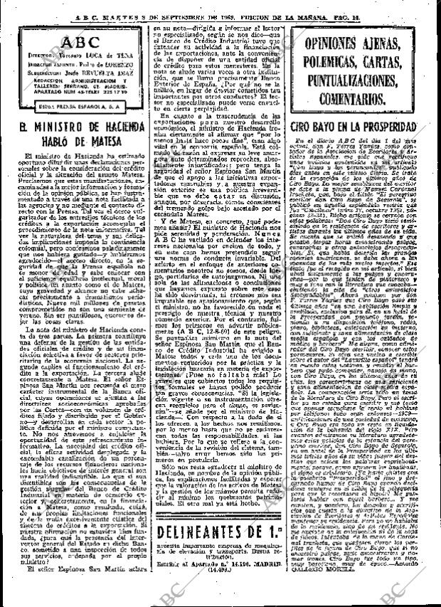 ABC MADRID 09-09-1969 página 14