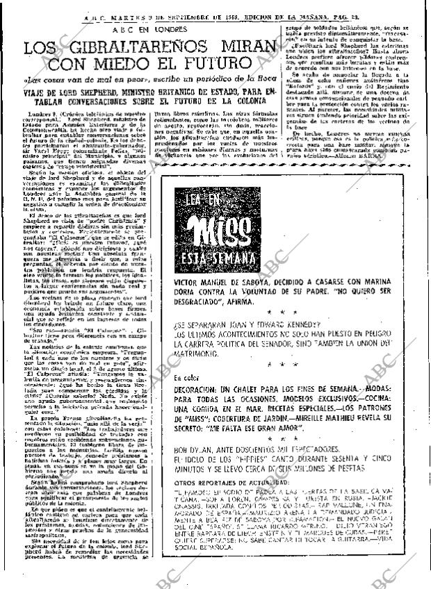 ABC MADRID 09-09-1969 página 23