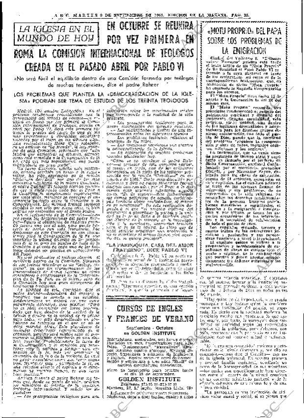 ABC MADRID 09-09-1969 página 25