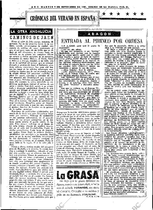 ABC MADRID 09-09-1969 página 33