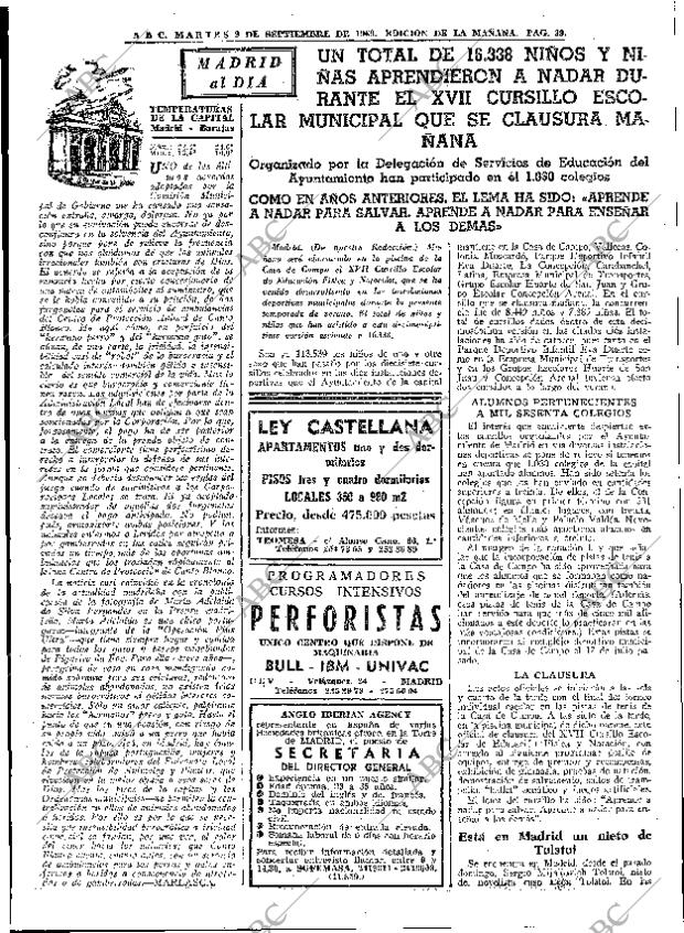 ABC MADRID 09-09-1969 página 39