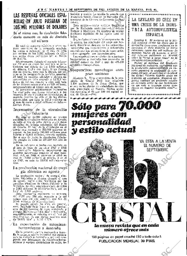 ABC MADRID 09-09-1969 página 47