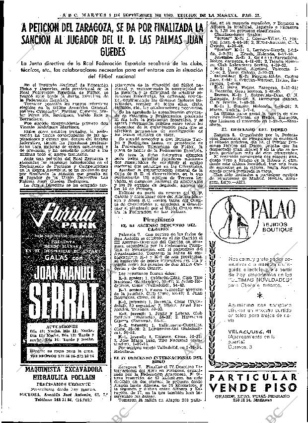 ABC MADRID 09-09-1969 página 51