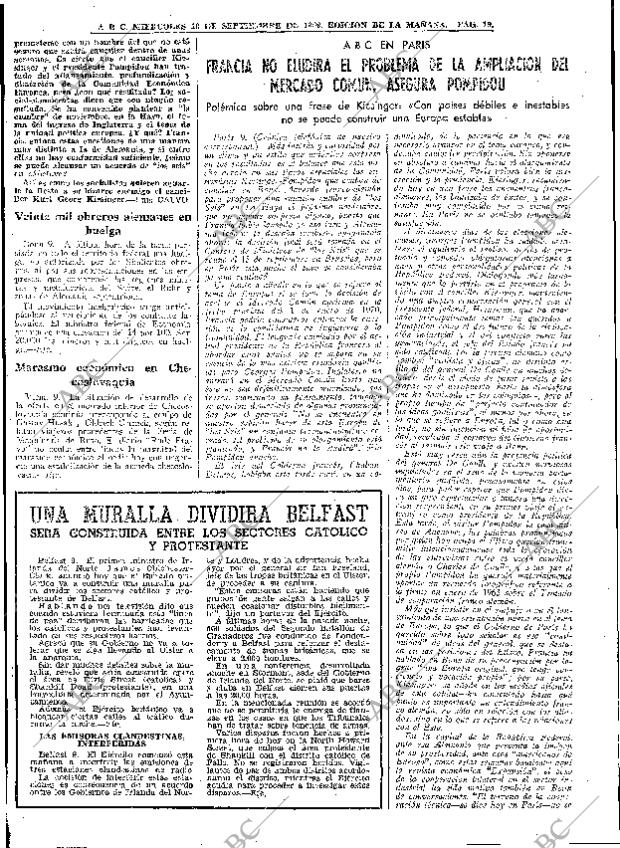 ABC MADRID 10-09-1969 página 19