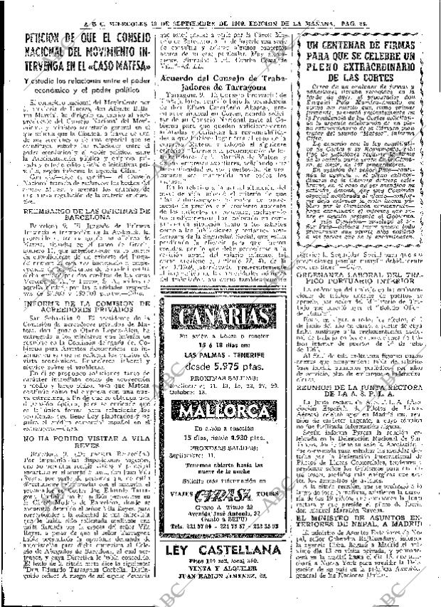 ABC MADRID 10-09-1969 página 25