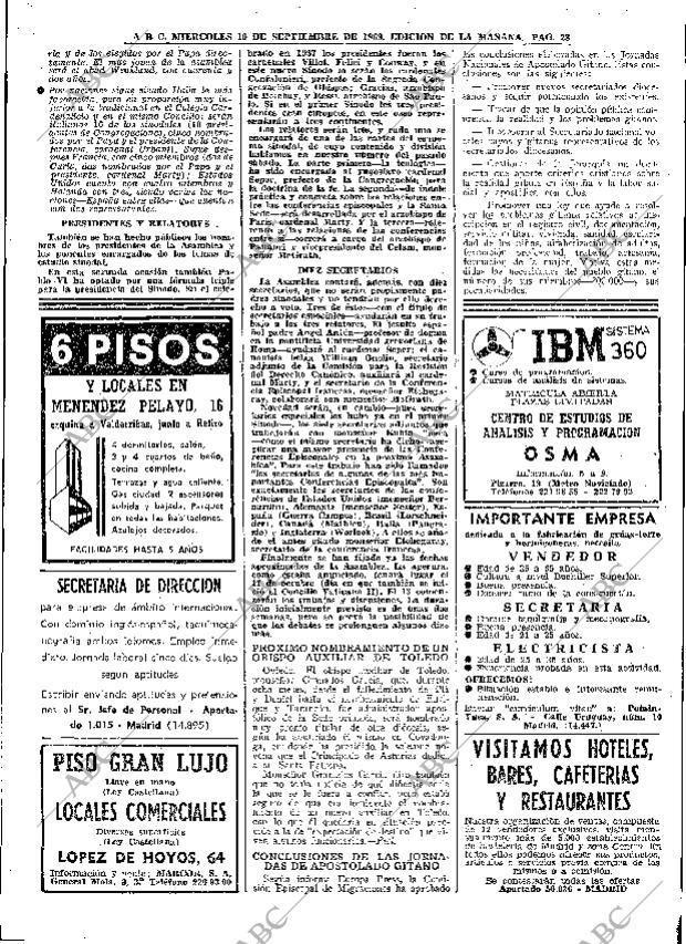 ABC MADRID 10-09-1969 página 28