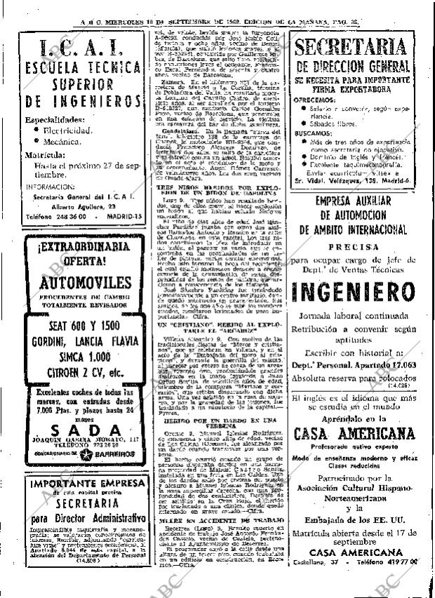 ABC MADRID 10-09-1969 página 32