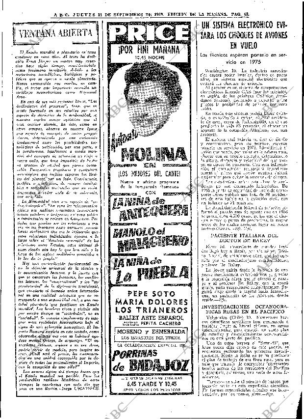 ABC MADRID 11-09-1969 página 42