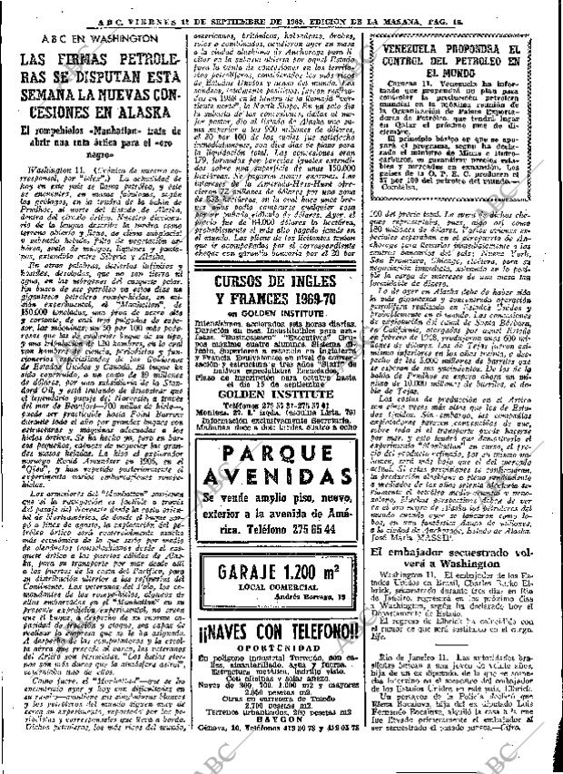 ABC MADRID 12-09-1969 página 16