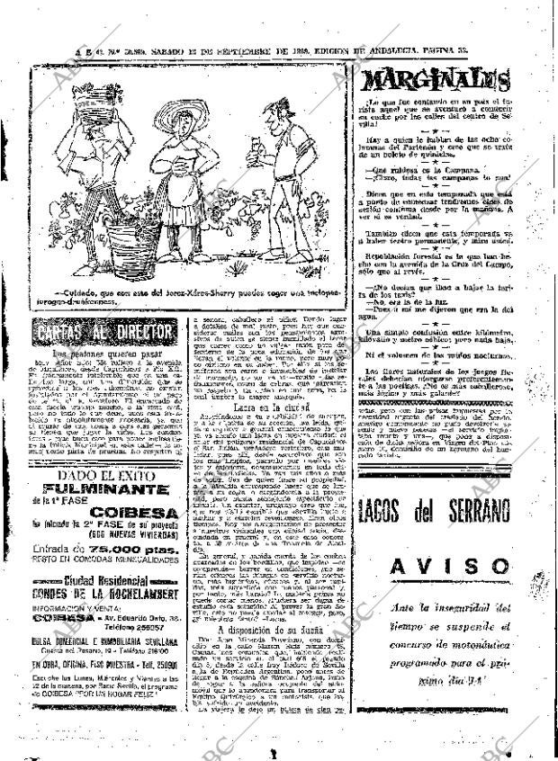 ABC SEVILLA 13-09-1969 página 53