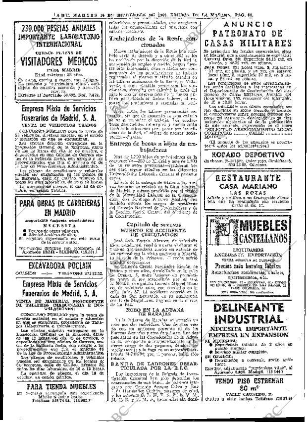 ABC MADRID 16-09-1969 página 40