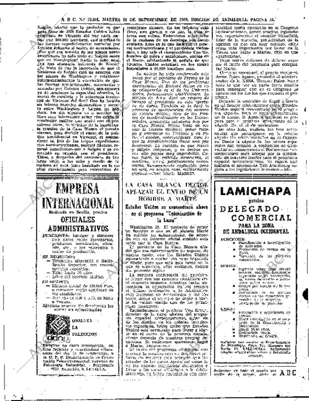 ABC SEVILLA 16-09-1969 página 16