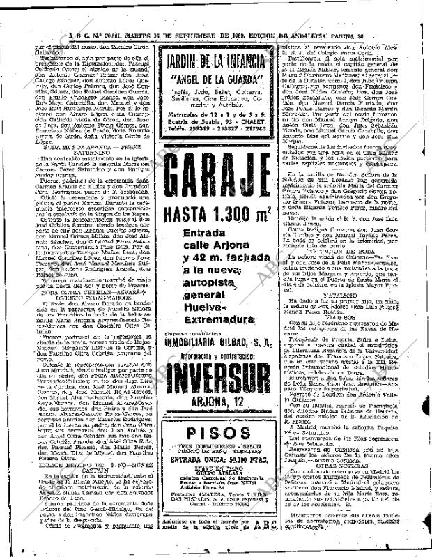 ABC SEVILLA 16-09-1969 página 36