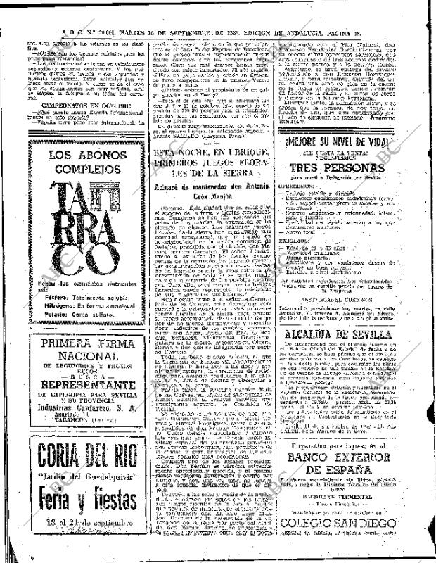 ABC SEVILLA 16-09-1969 página 48