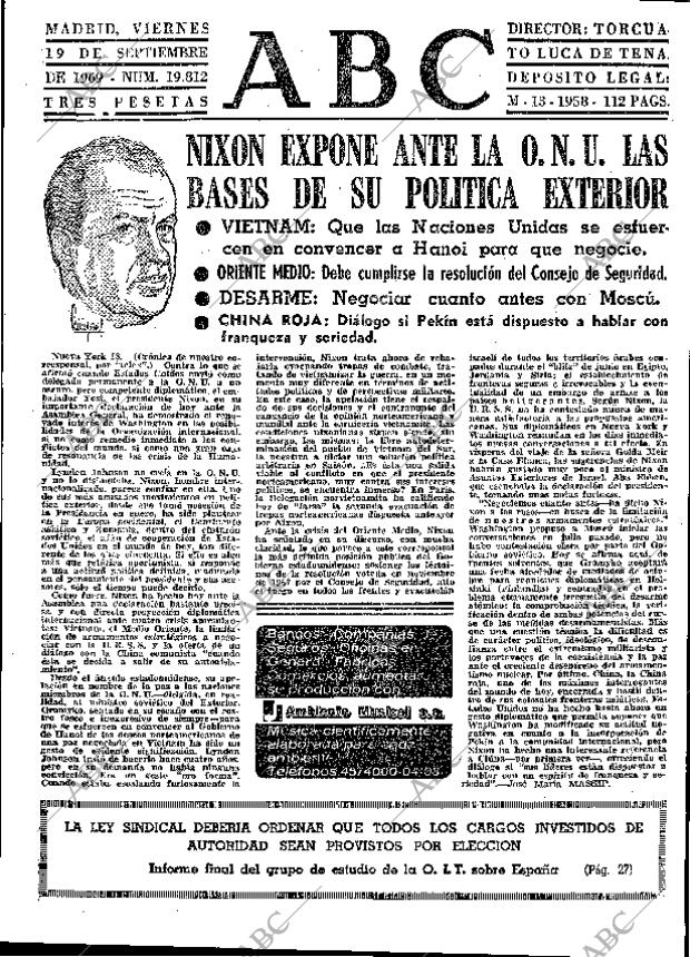 ABC MADRID 19-09-1969 página 17