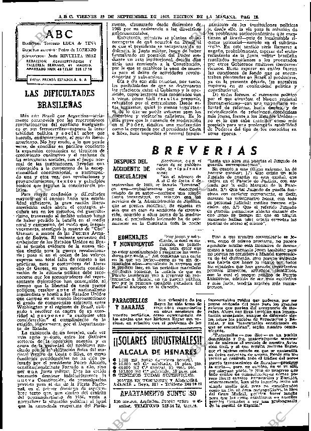 ABC MADRID 19-09-1969 página 18