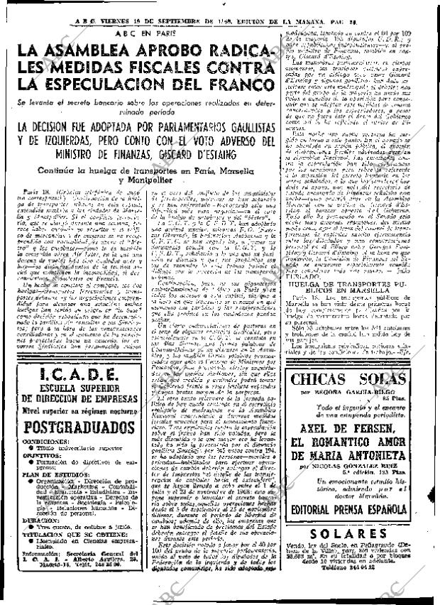 ABC MADRID 19-09-1969 página 26